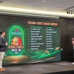 Danh sách VĐV đại diện Việt Nam tham dự Pickleball World Cup 2026